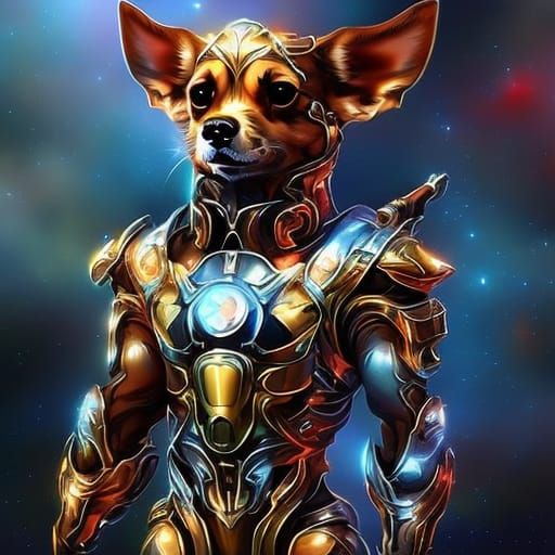 Chihuahua Warrior
