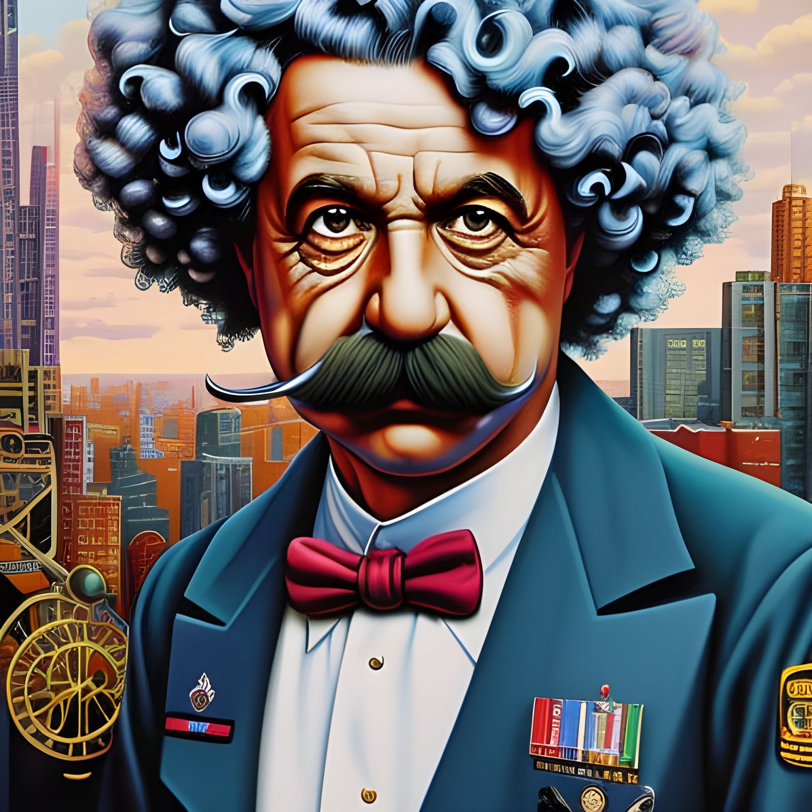 Einstein’s Cool Stache