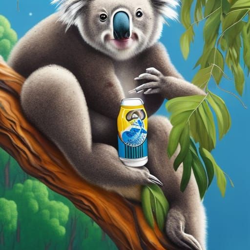 Kathy Koala Picked Up Perfect Product Placement From Kenny Koala