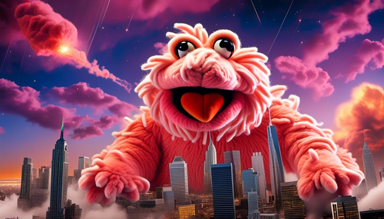 Muppety Kaiju Tardigrade