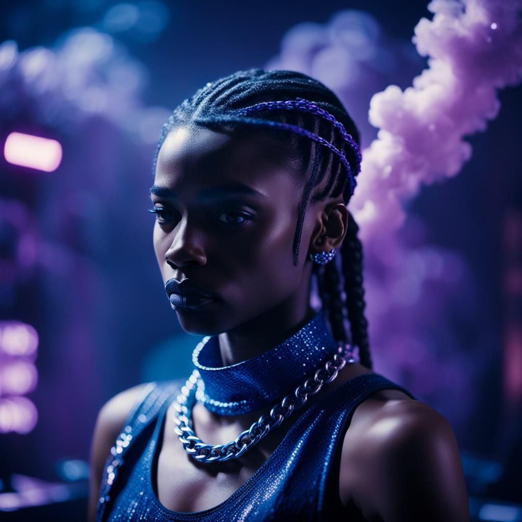 Pop Smoke in Moody, Cinematic Studio