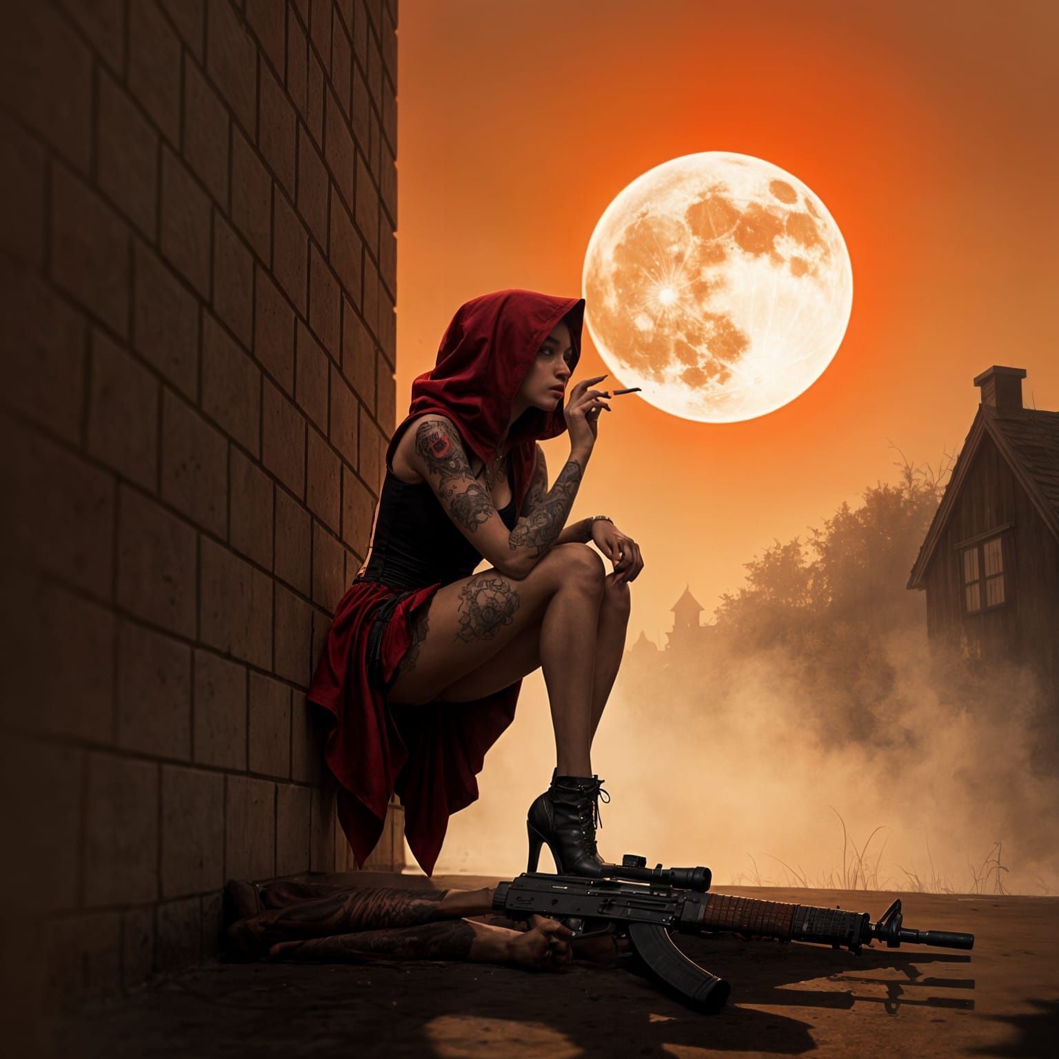 Big Red Riding Hood 3