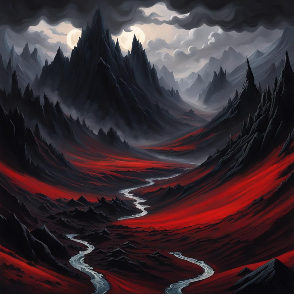 Shadow Abyss: A Realm of Perpetual Twilight