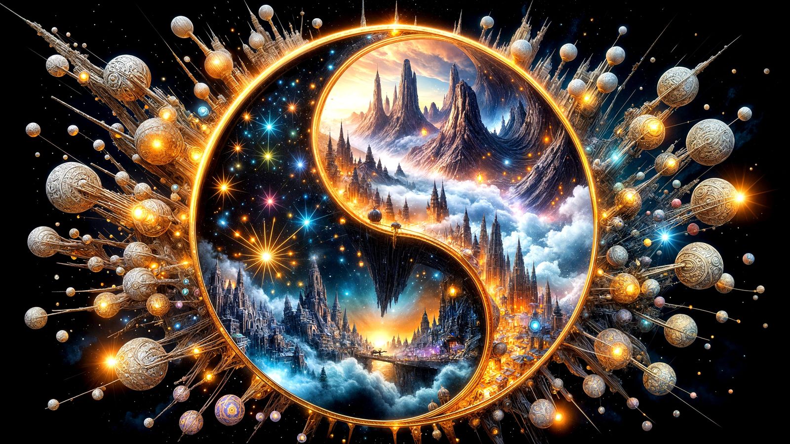 Cloud Cities By Night & Day...