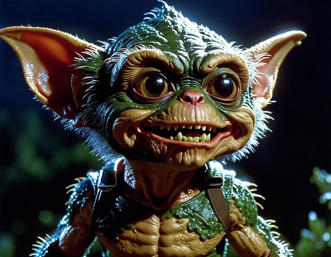 Mischievous Gremlin: Hyper-Detailed 8K Digital Art