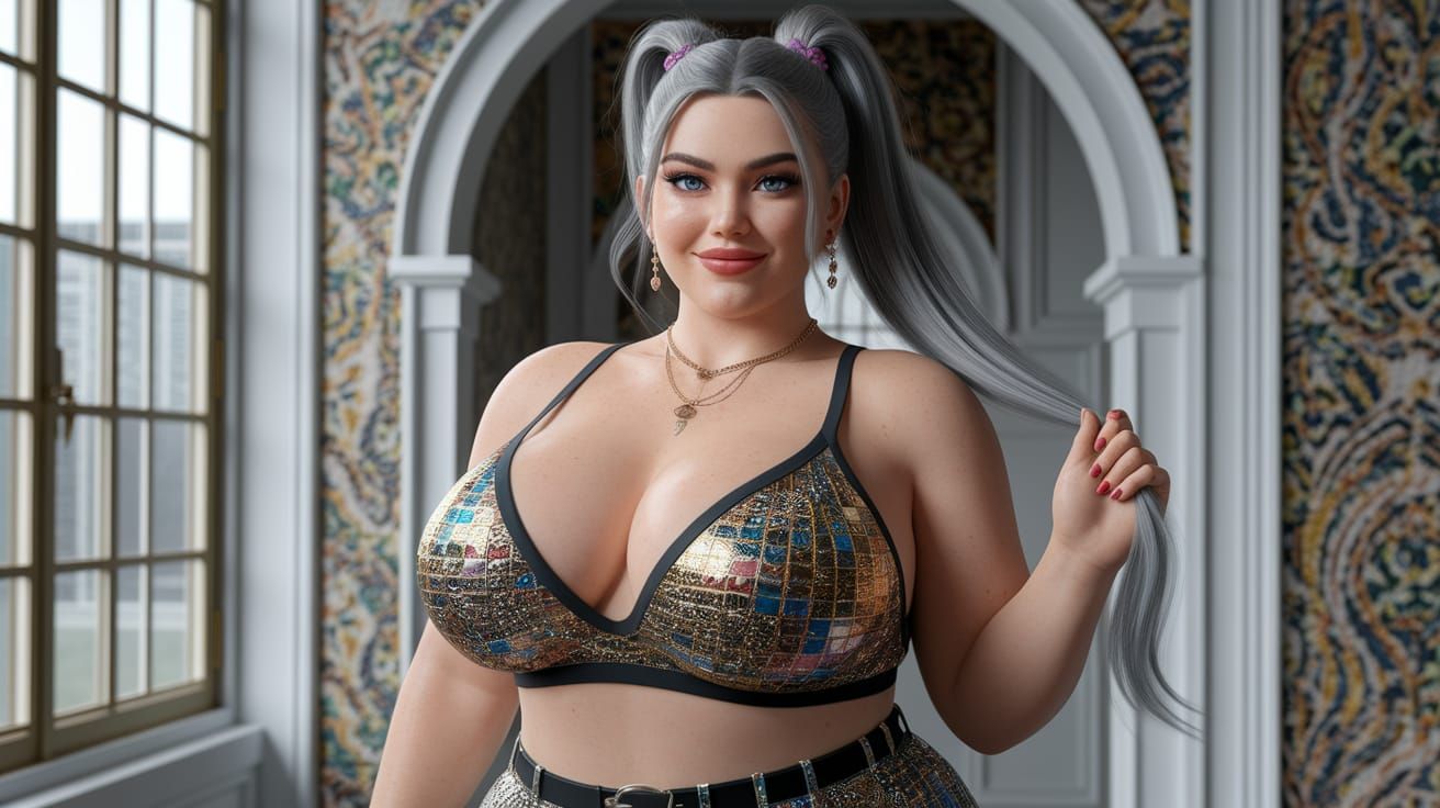 Stunningly Beautiful Female Figure in Ultra Realistic Style