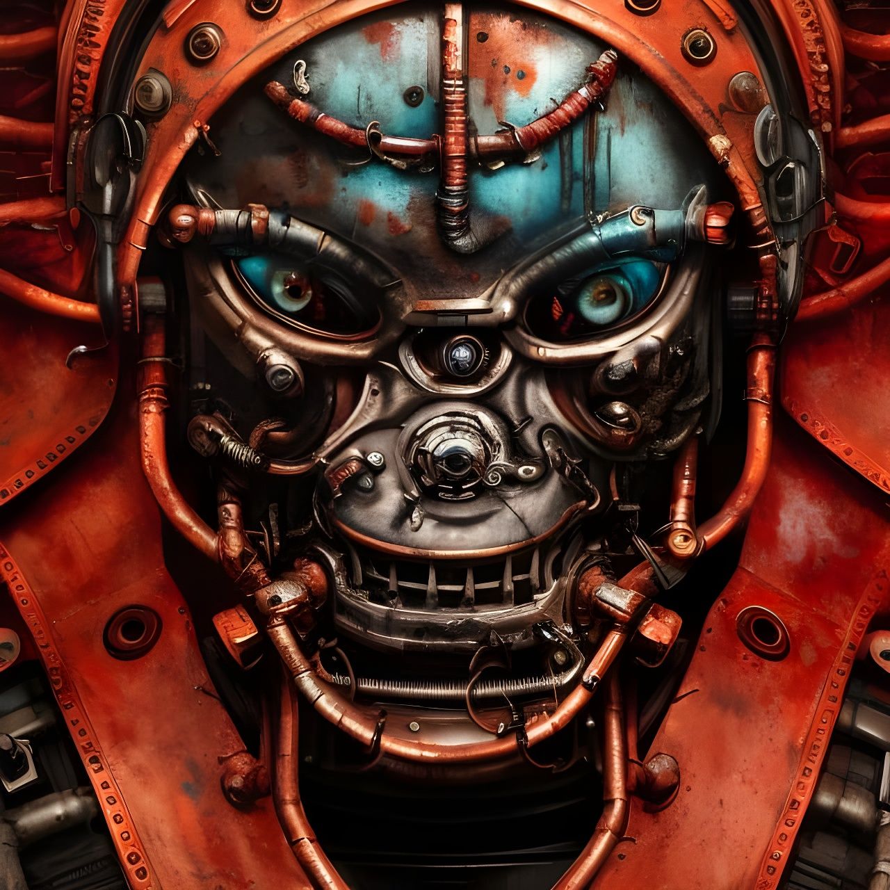 Old rusty droid #1