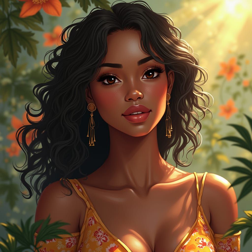 Celestial Beauty Celebrates Cultural Harmony in Serene Natur...