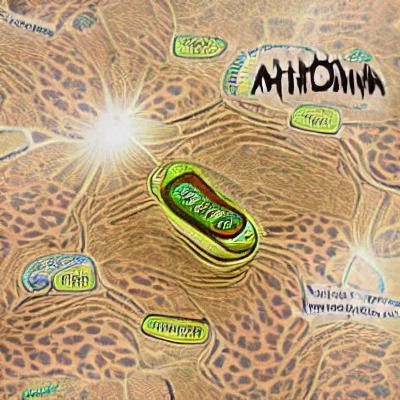 Detailed Mitochondria Cell Structure Illustration