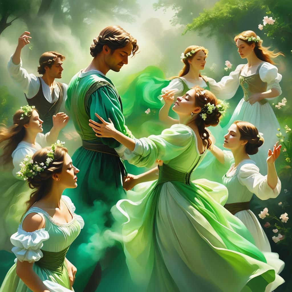 May Day Dance with Jack in the Green