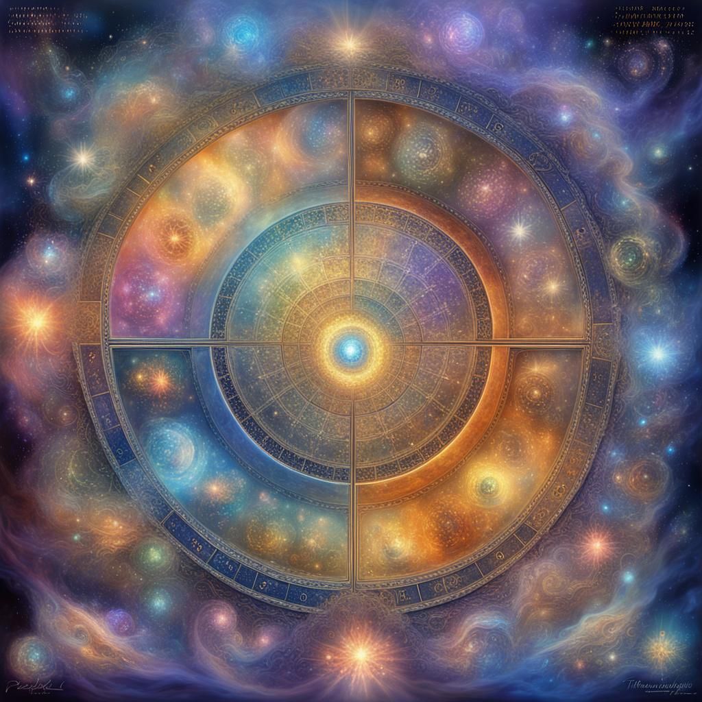 Holographic Multiplication Table in Astral Style