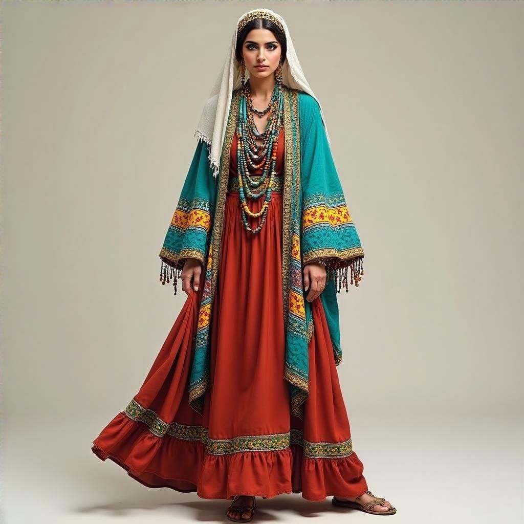 Woman in Traditional Moroccan Regalia
