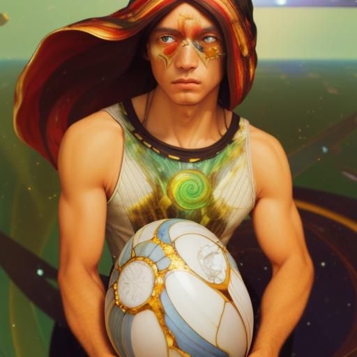 Surreal Galaxies in Broken Mirrors, 3D Photorealistic Art