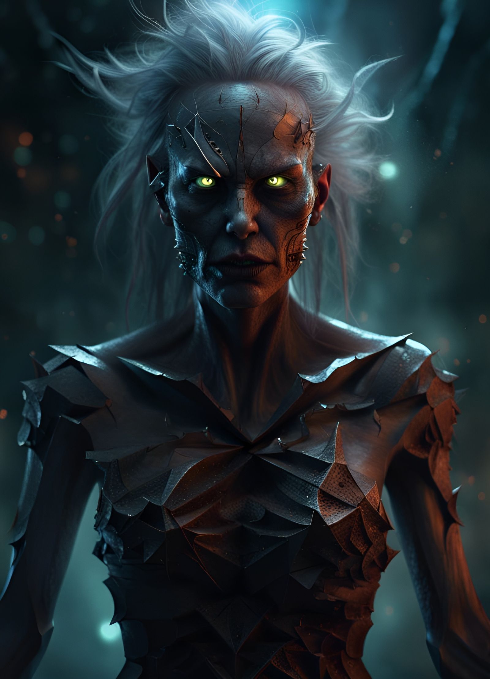 Menacing Woman From a Dimension of Chaos