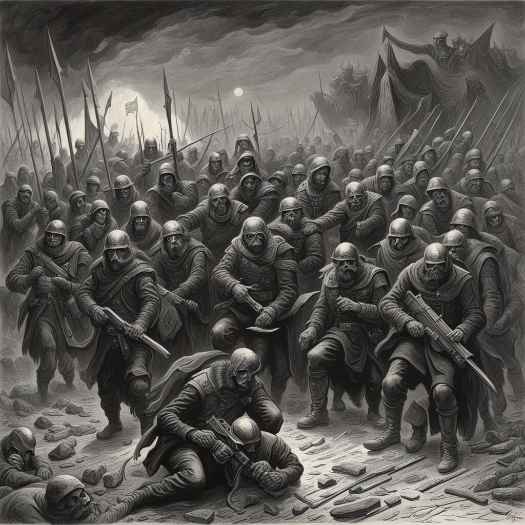 Hells Angels Final Battle: A Gothic Horror Vision