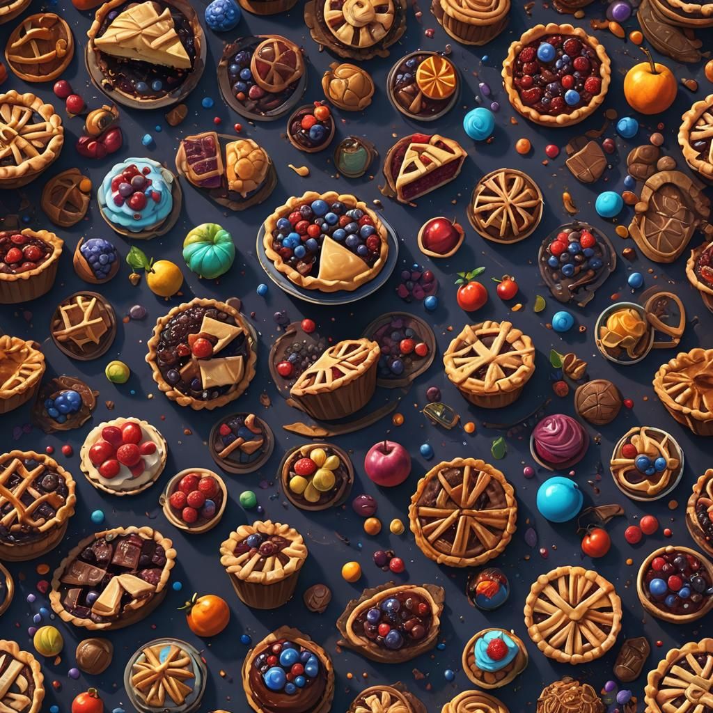 Infinite Pie Tower: Detailed Matte Painting in Unreal Engine