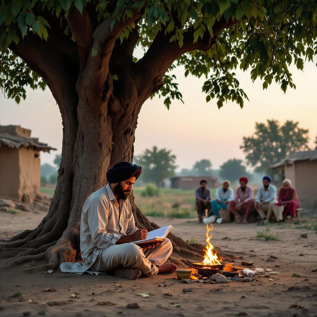 Punjabi Village Dreams of a Future Singer