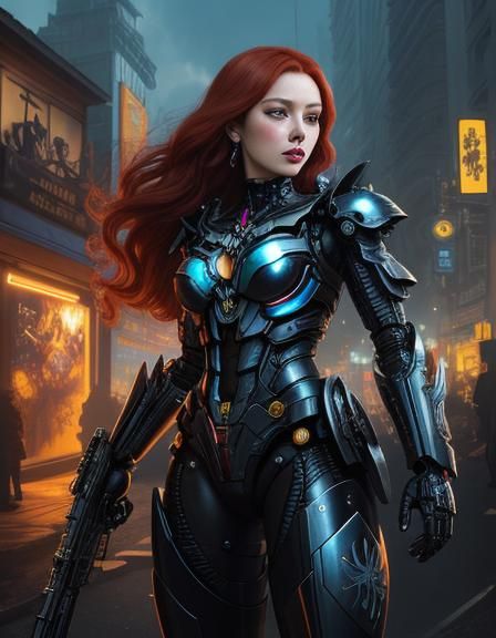 Scifi Redhead