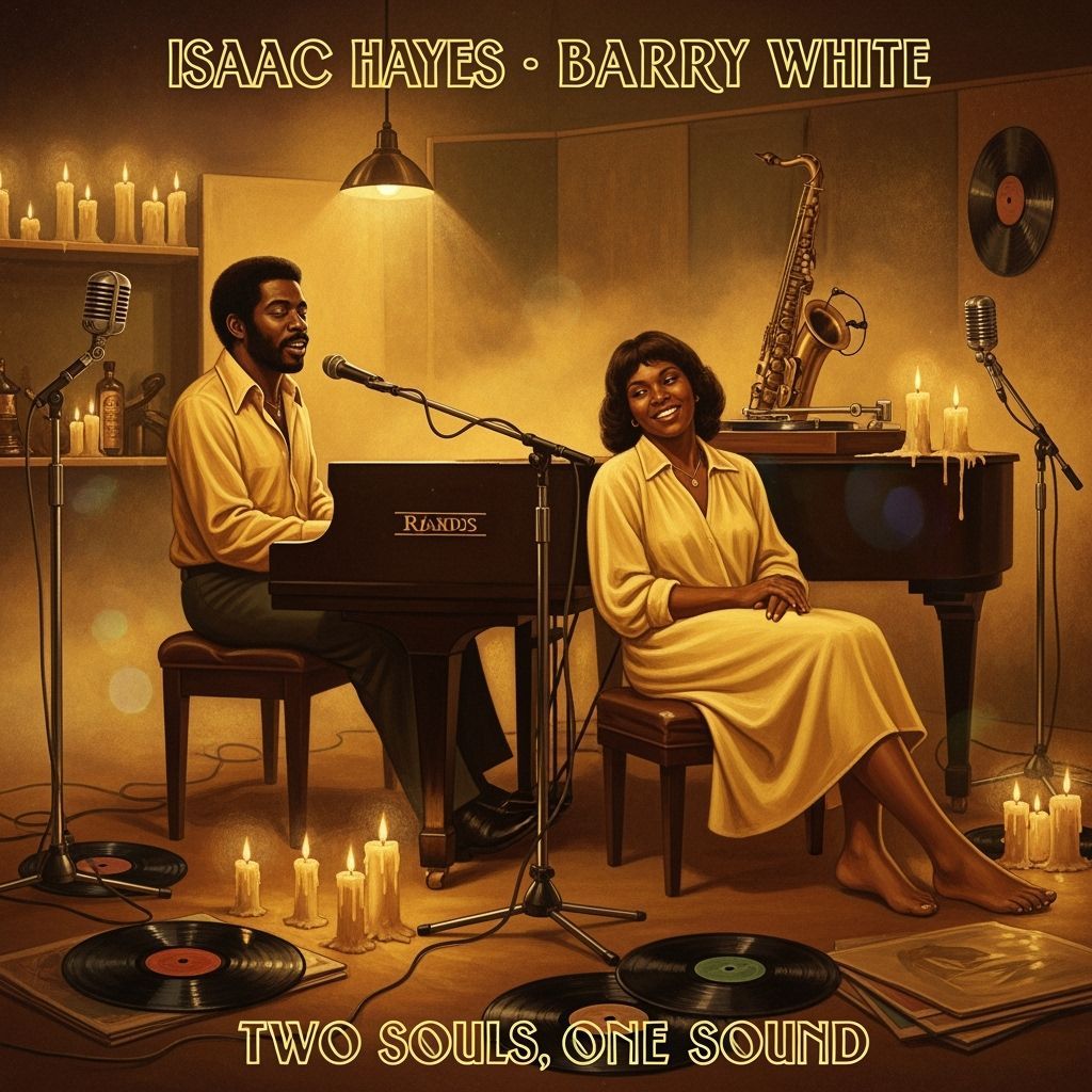 1970s Soul Album Cover: Two Souls, One Sound