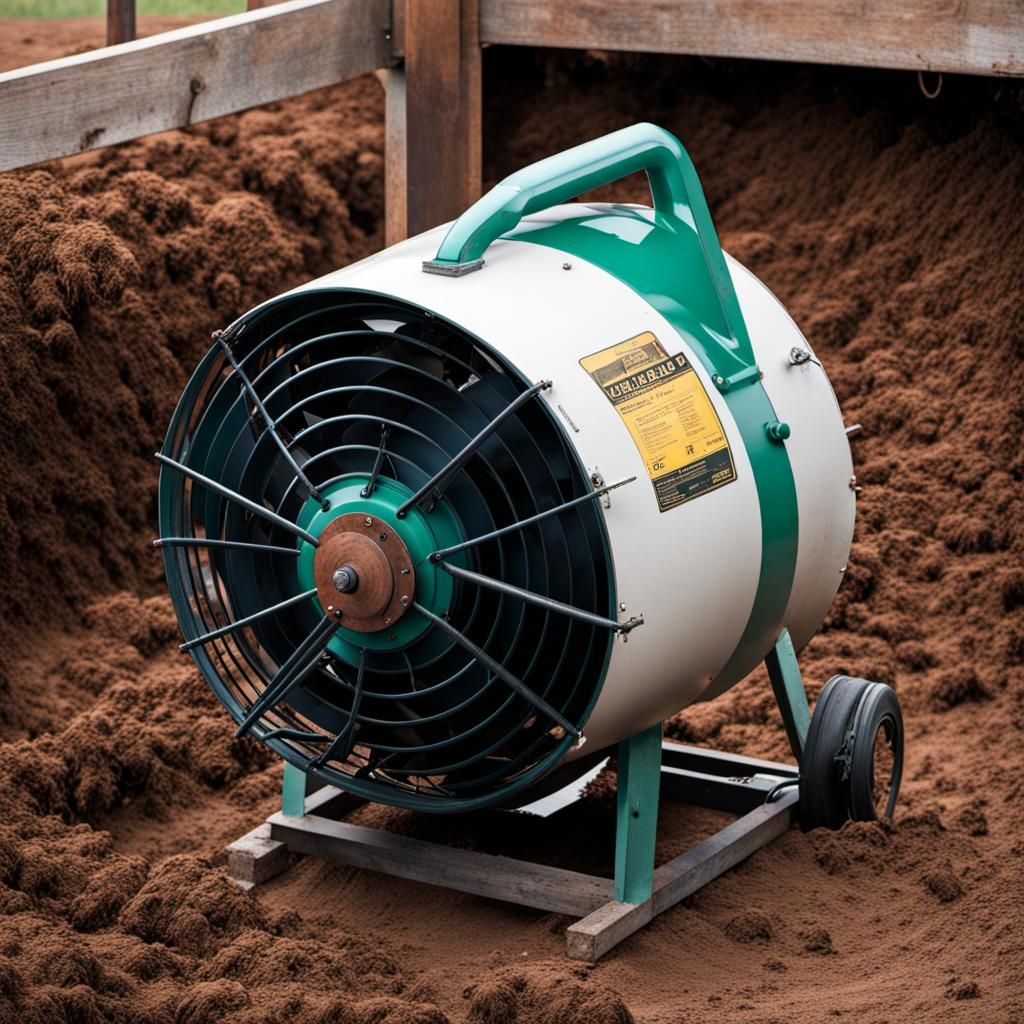 Electric Fan Meets Manure: An Unexpected Collision