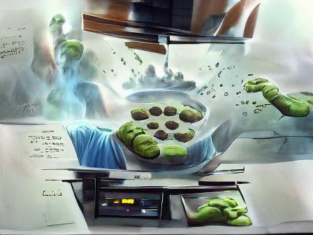 Hulk's Baking Day: 8K Resolution Concept Art