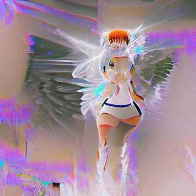 Anime Angel Digital Illustration