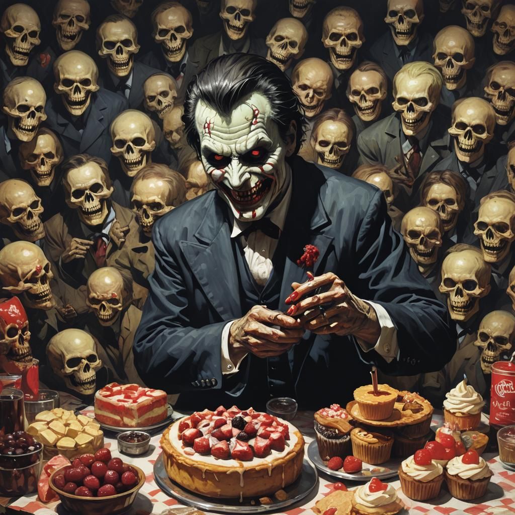 Sinister Stranger Offering Sweets