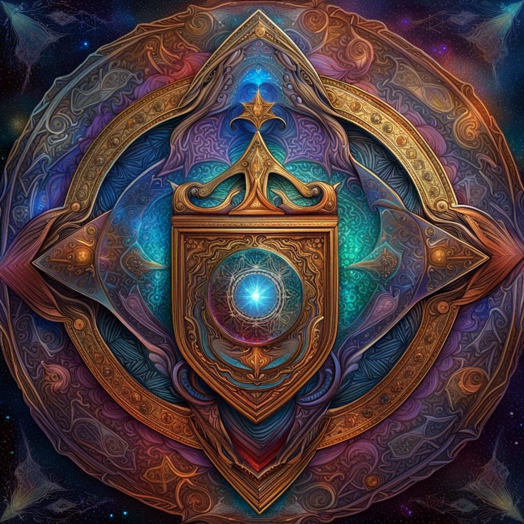 King's Shield from Camelot in Cosmic Style