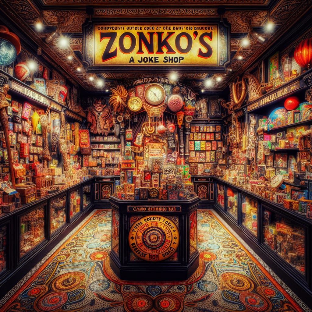 “Zonko’s Joke Shop”