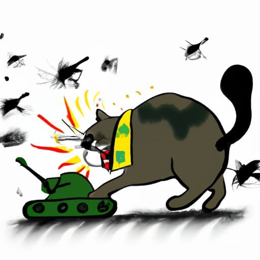 Cat at War