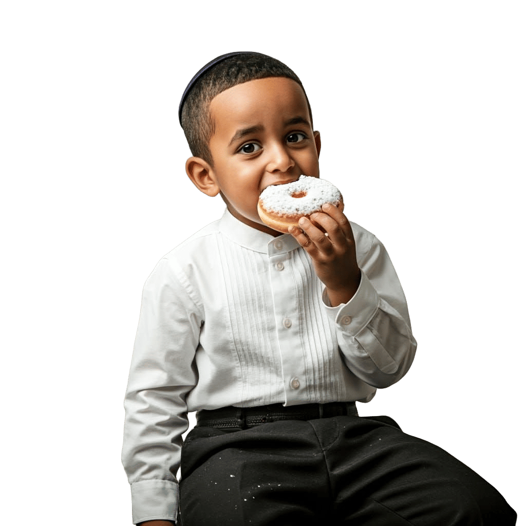 Ethiopian Boy Portrait with Donut, Professional Photography ...