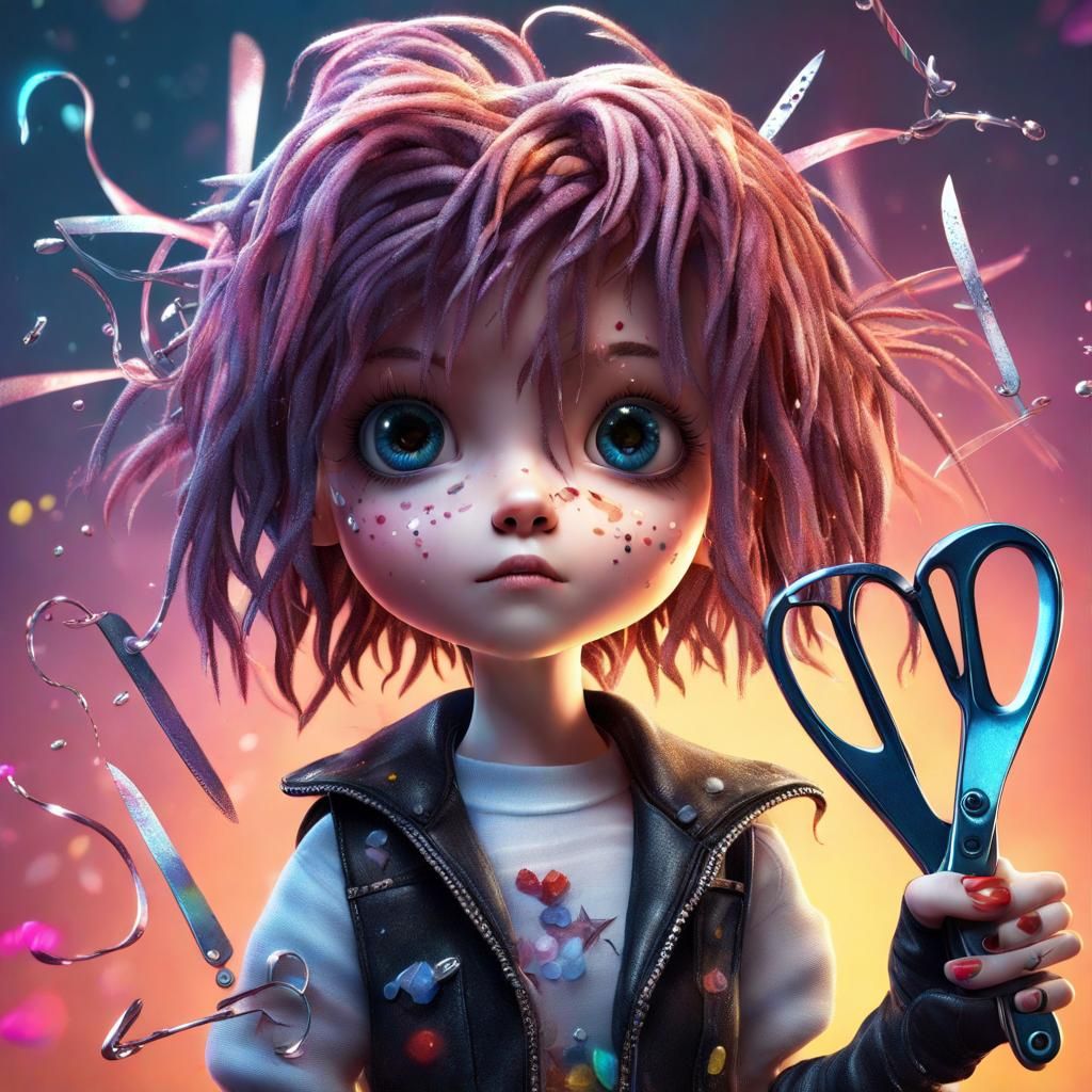 Girly Edward Scissorhands