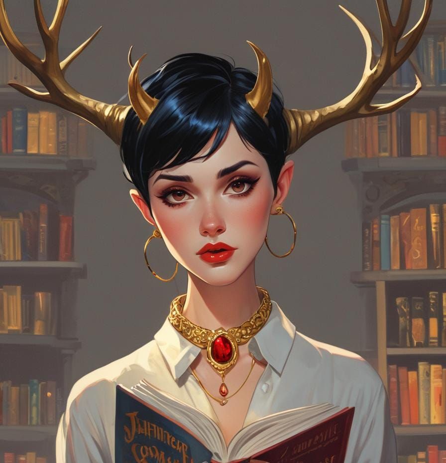 Glamorous College Student Unleashes Inner Mythology in Vibra...