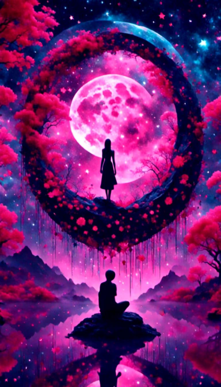 AI Generated Image of Pure Passion