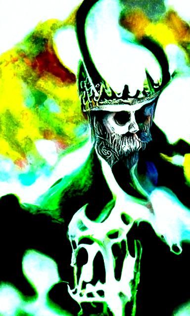 Viking skeleton