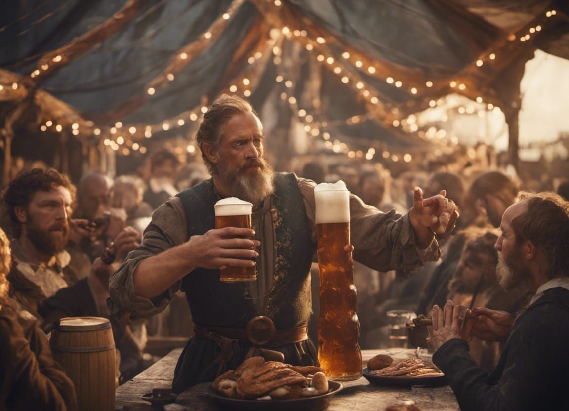 Medieval Oktoberfest Celebration at Magic Hour