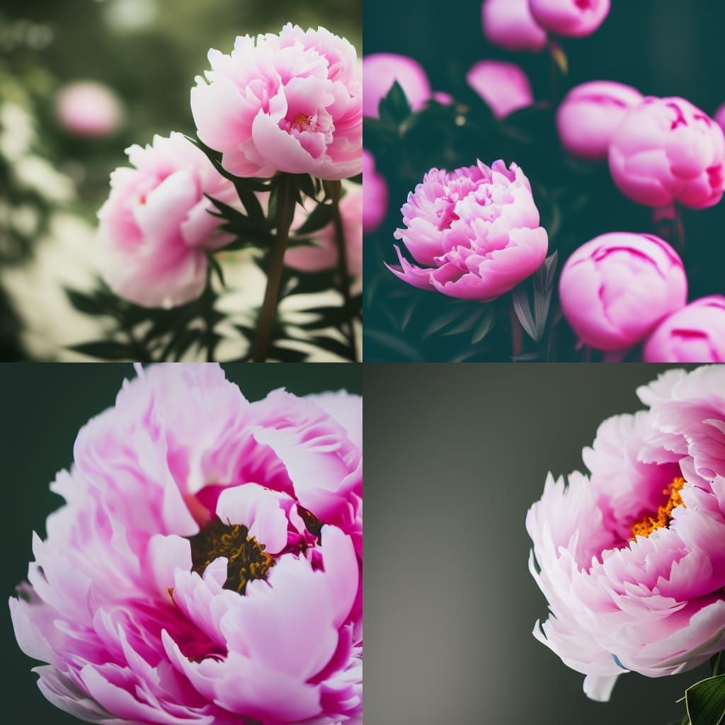 Stunning Peony Flower Close-Up: Professional Photography