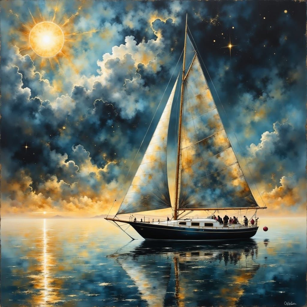 coucher de soleil <lora:hyperkraximalismus:1.0> <lora:Ancien...