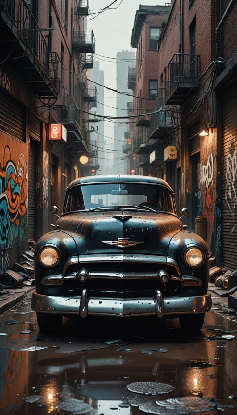 Rat-Rod Hot Rods in a Post-Apocalyptic World