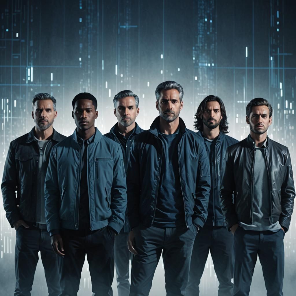 Data Visualization: Male Support Group Concept Art