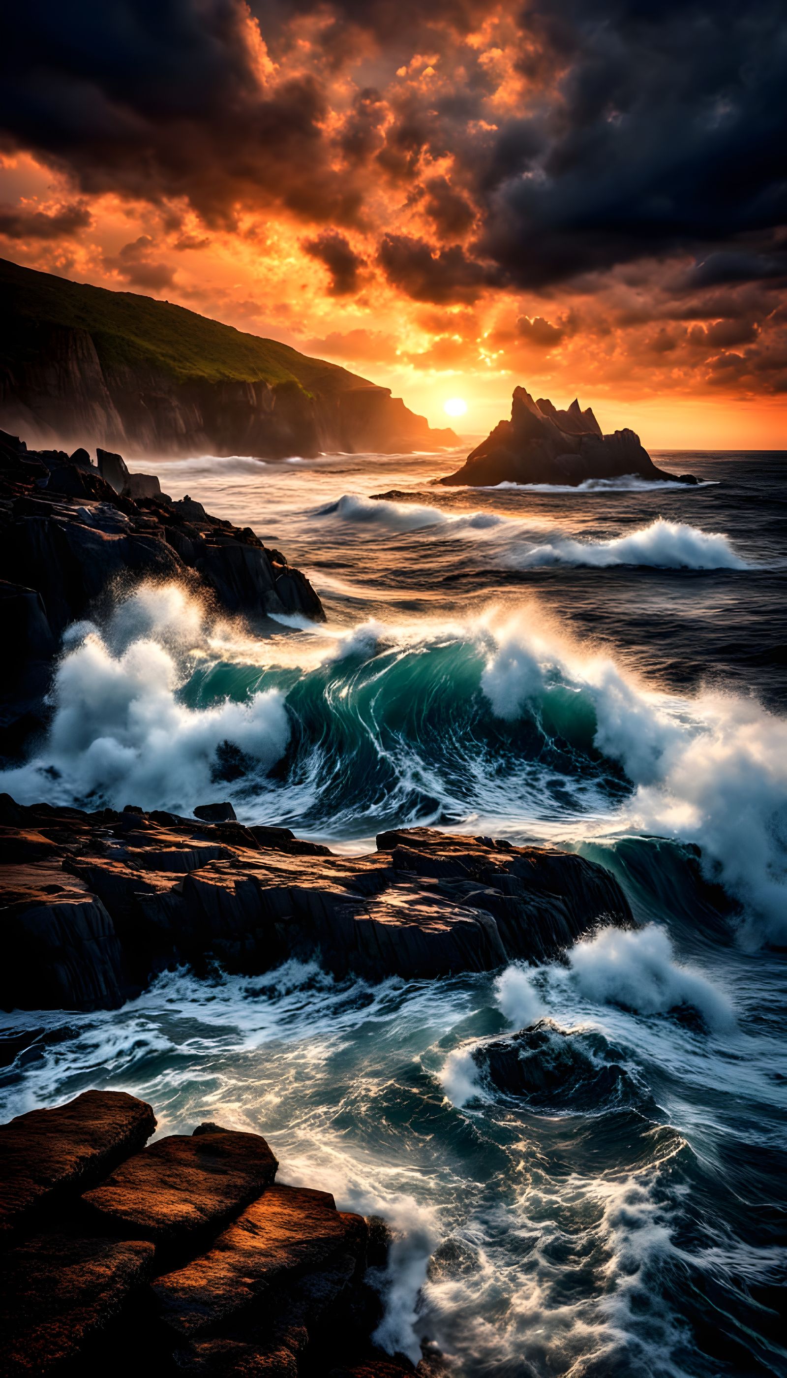 Epic Cinematic Sunset Masterpiece