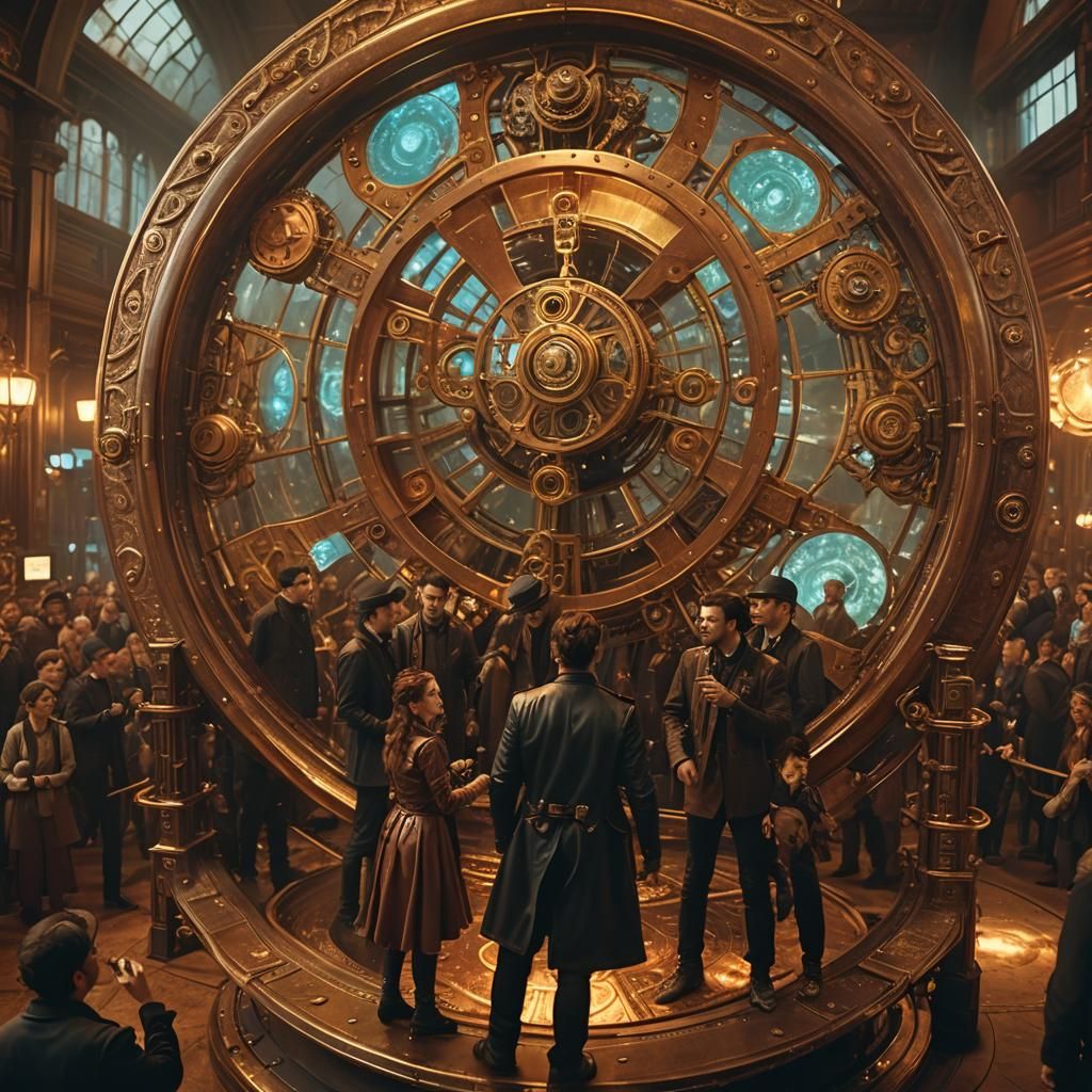 Steampunk Device Creates Holographic Wonder, Cinematic Film ...