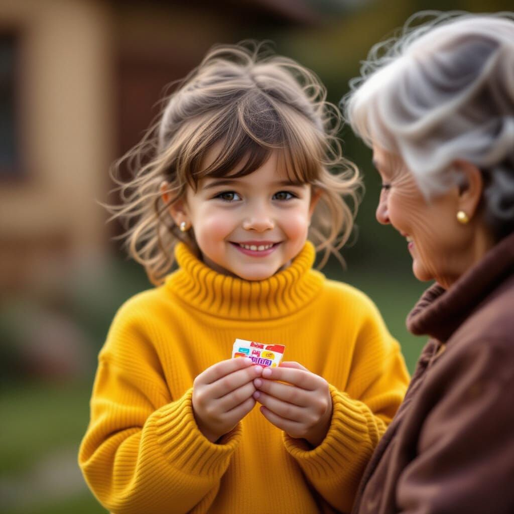 Heartwarming Act of Kindness: Child Shares Candy