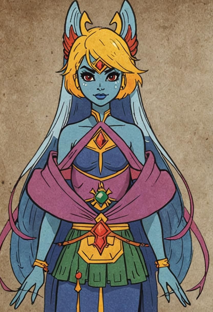 Silvervale as Masters of the Universe Character