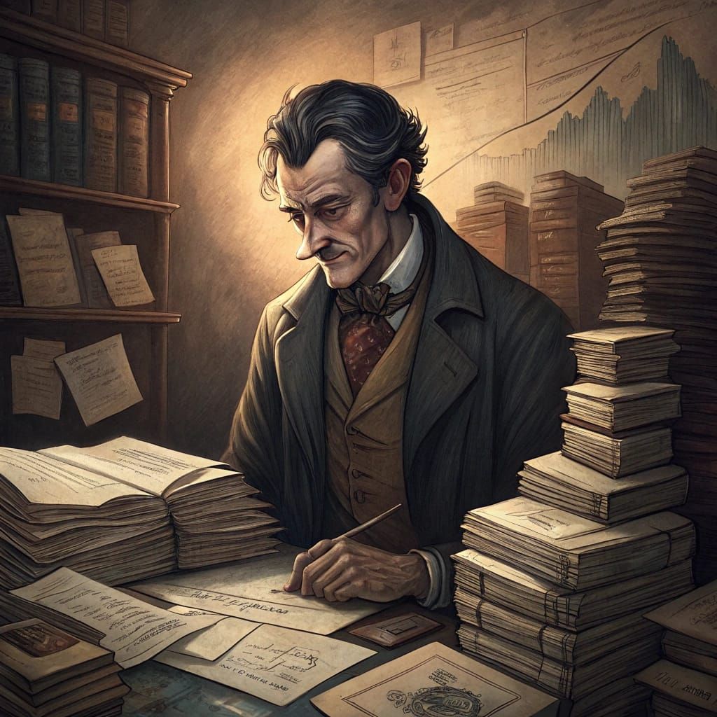 Stern Gentleman Amidst Statistical Chaos in Victorian Style