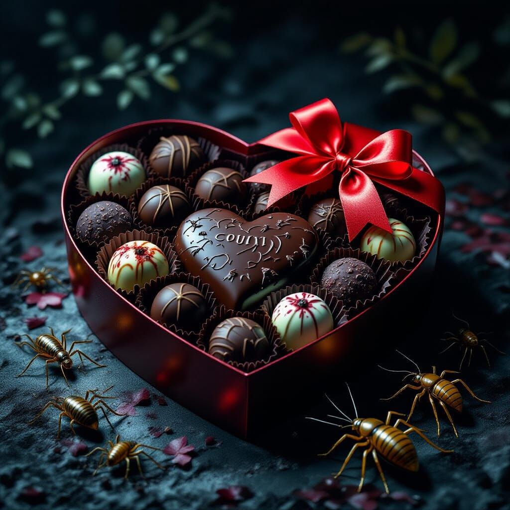 Valentine's Chocolates: A Grotesque Infestation in Gothic St...