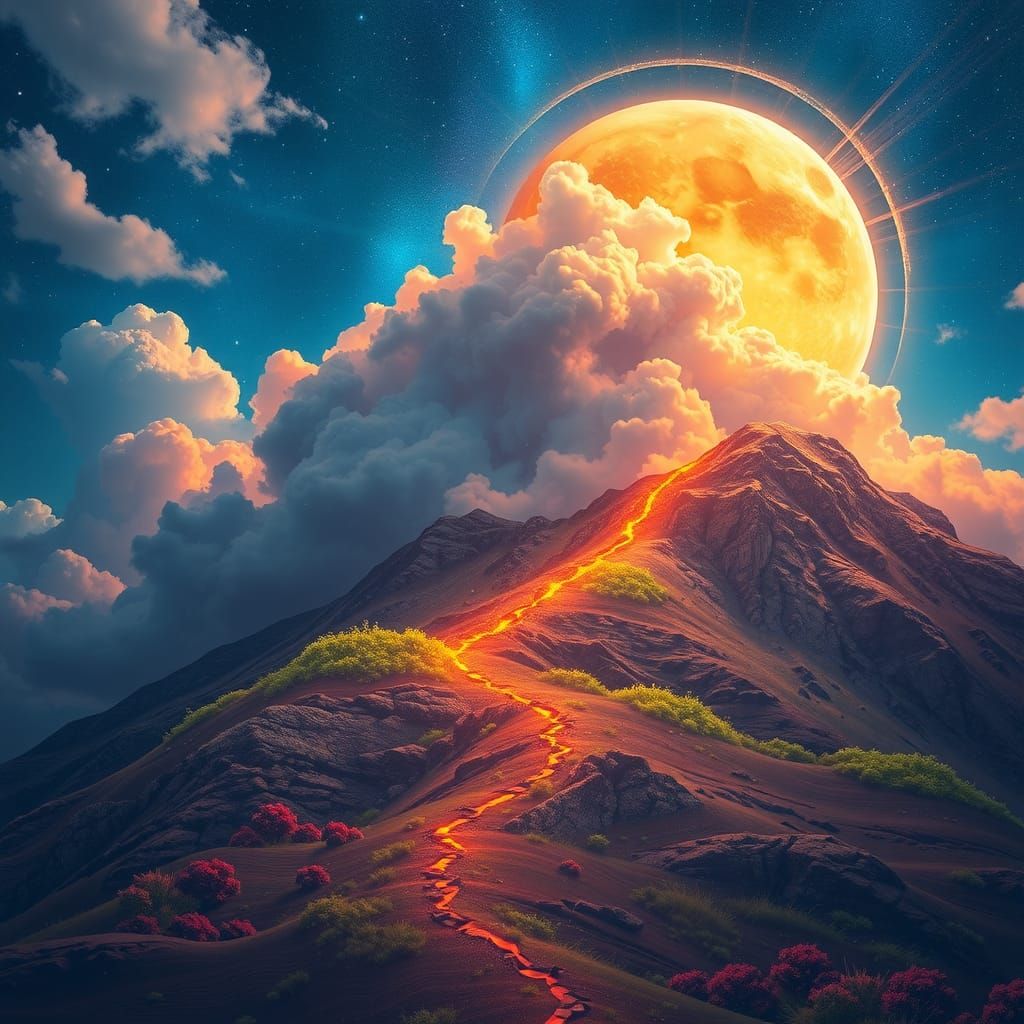 Beautiful Colorful Dreamscape Image
