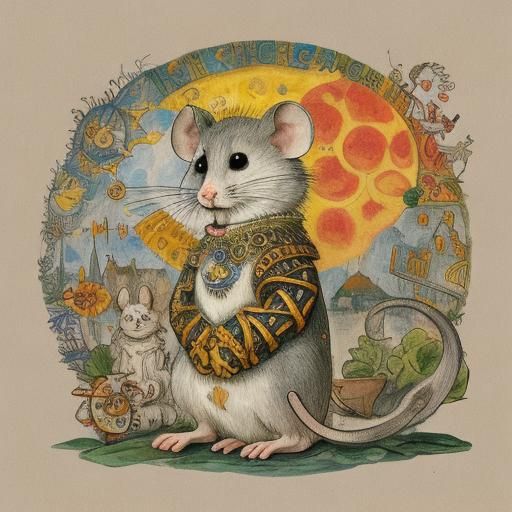 Doodle Mouse in a Doodle World