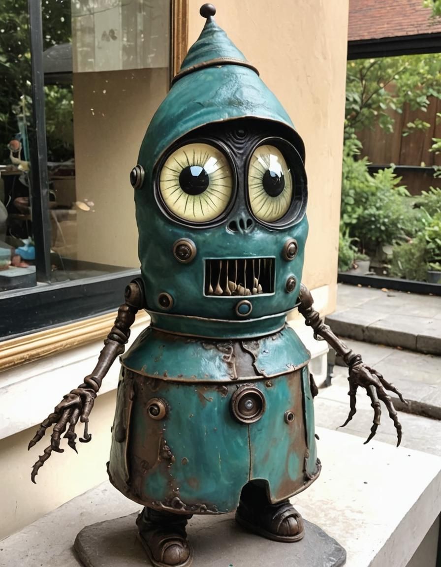 Abandoned - Dated Home Helper Robot