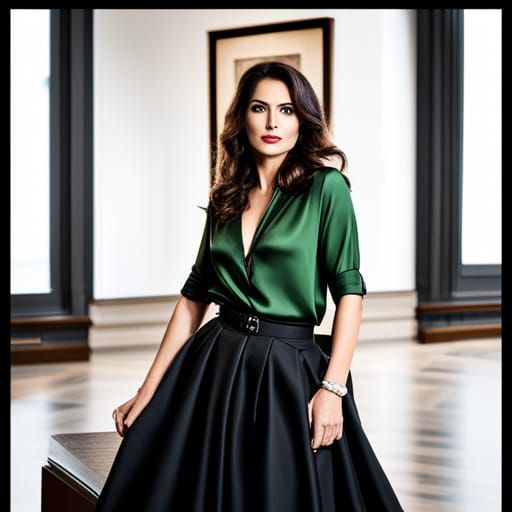 Lebanese Lawyer Portrait in Hyperrealistic Style